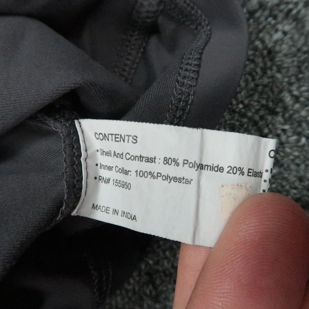 Greyson Pullover Mens Large Gray Tate Performance Quarter Zip Athletic Golf
